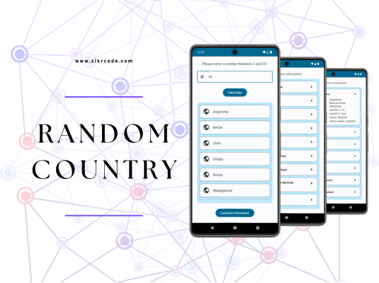 RandomCountry feature graphic