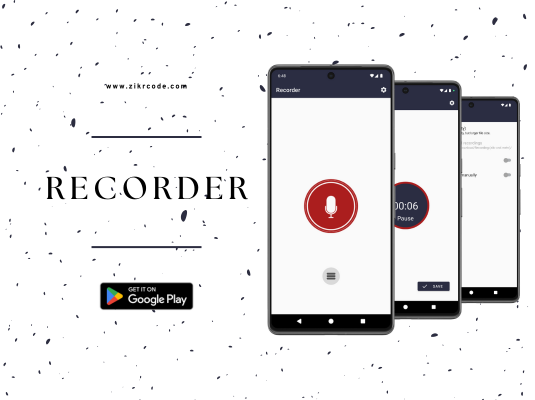 Recorder feature graphic